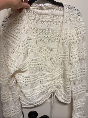 Sweater crop top